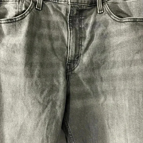 Levi’s Signature Black Label 38x30 Slim Straight Leg Gray Jeans - Picture 8 of 10
